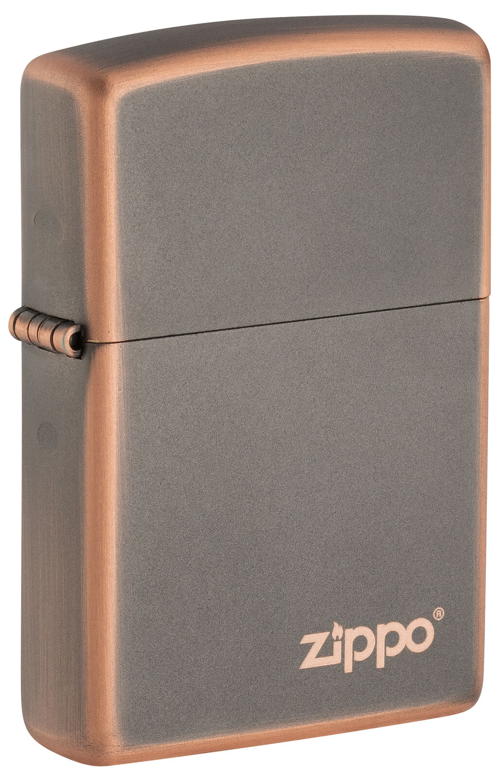 Zippo Classic Rustic Bronze Zippo Logo Windproof Lighter, 49839ZL