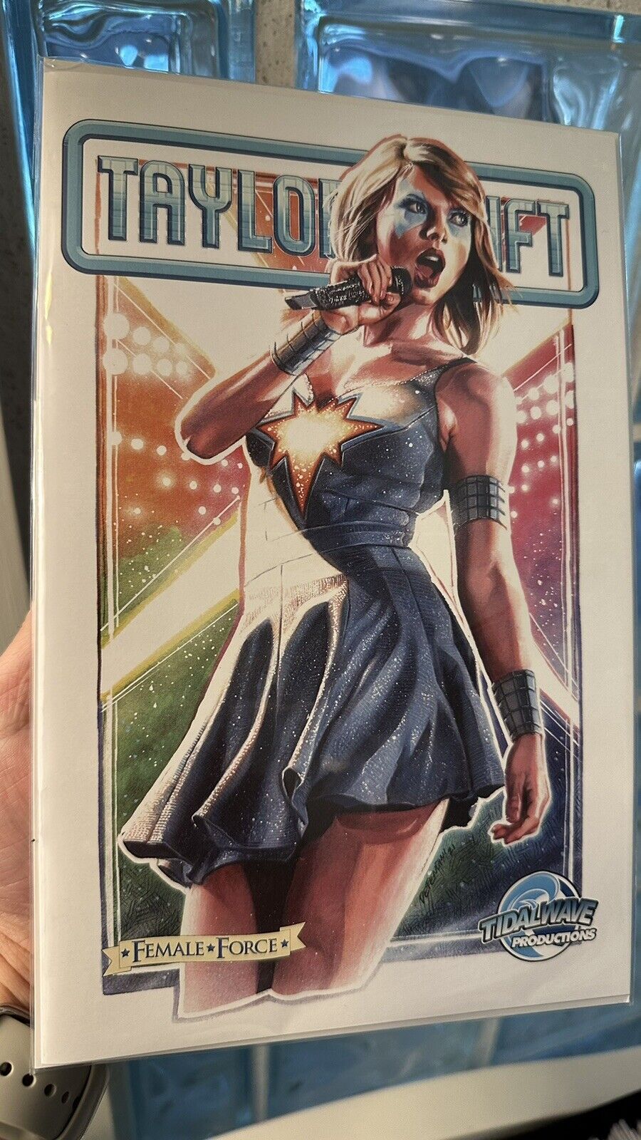 Female Force TAYLOR SWIFT Unknown Comics Steven Defendini Exclusive X Variant