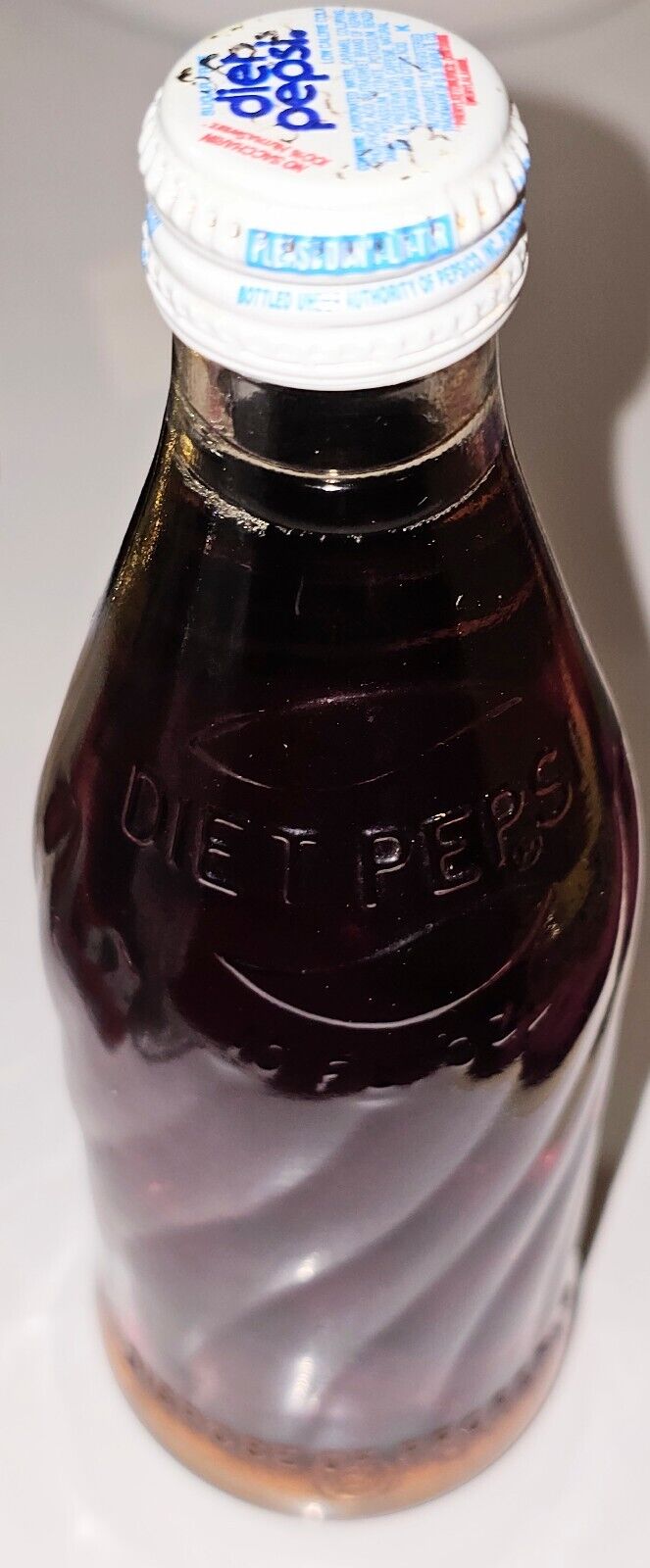 Old Diet Pepsi bottle Full And Flawless Rare