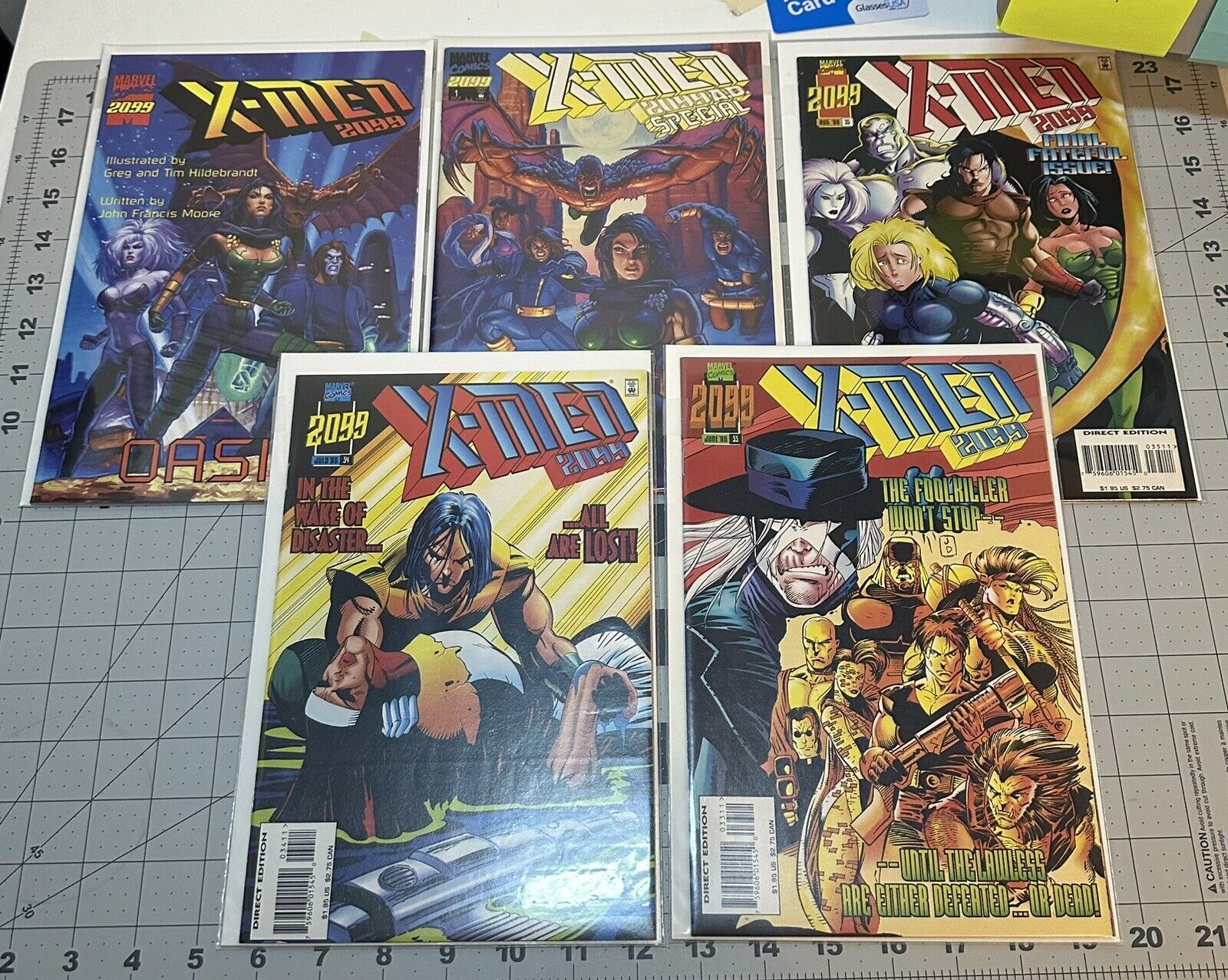 X-Men 2099 #1-35 + Specials (Complete 1993 Marvel Series, Lot of 37) VF