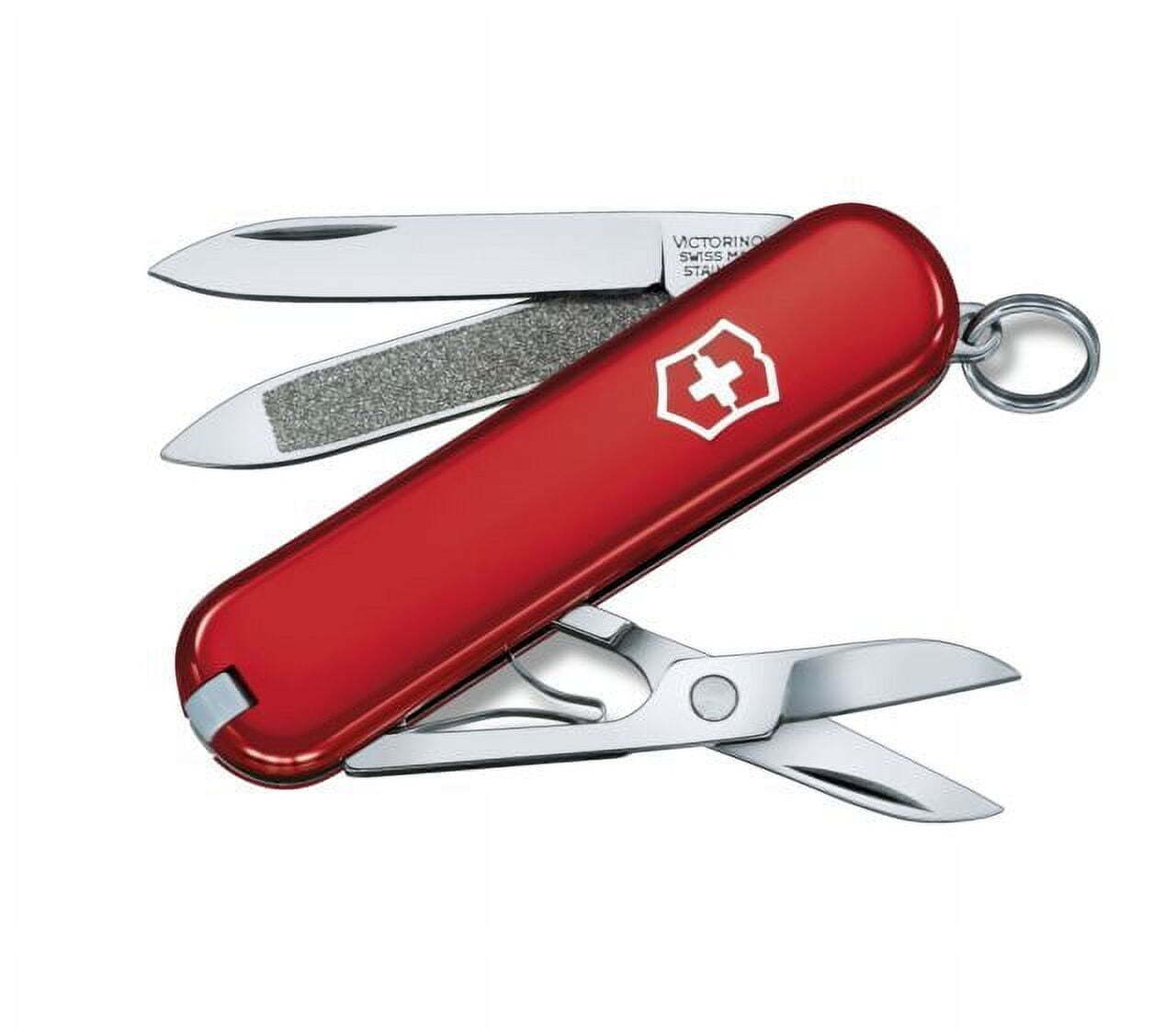 Swiss Army Classic ES 7 Function 58 mm Red Pocket Knife 0.6223-X115