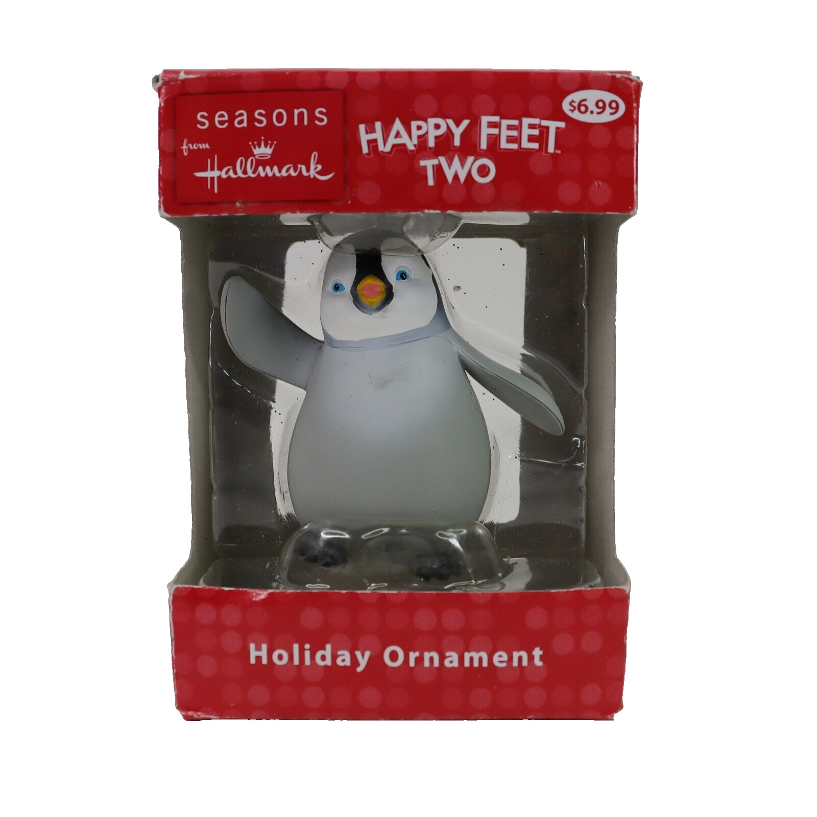 Hallmark Seasons Mumble Moves Happy Feet Two Penguin Christmas Holiday Ornament