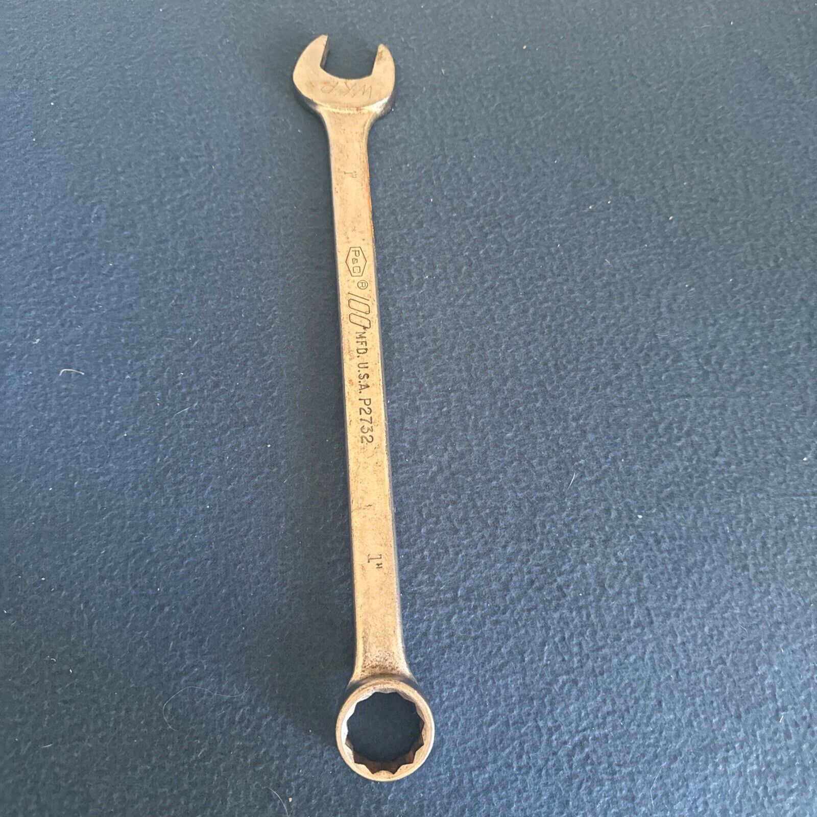 Vintage P&C  MFD P2732 Combination Wrench 1” 1H Point USA