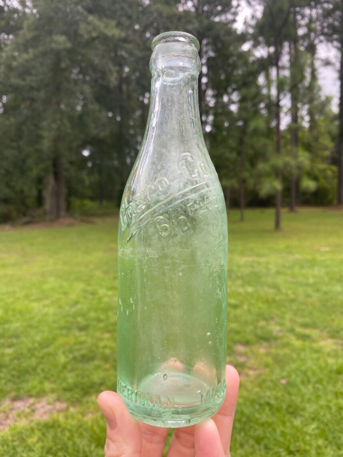 Meridian Miss/ Mississippi Chero Cola Straight Sided Soda Bottle