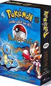1999 Pokemon Preconstructed Theme Deck Boxes - OVERGROWTH ZAP BRUSHFIRE BLACKOUT