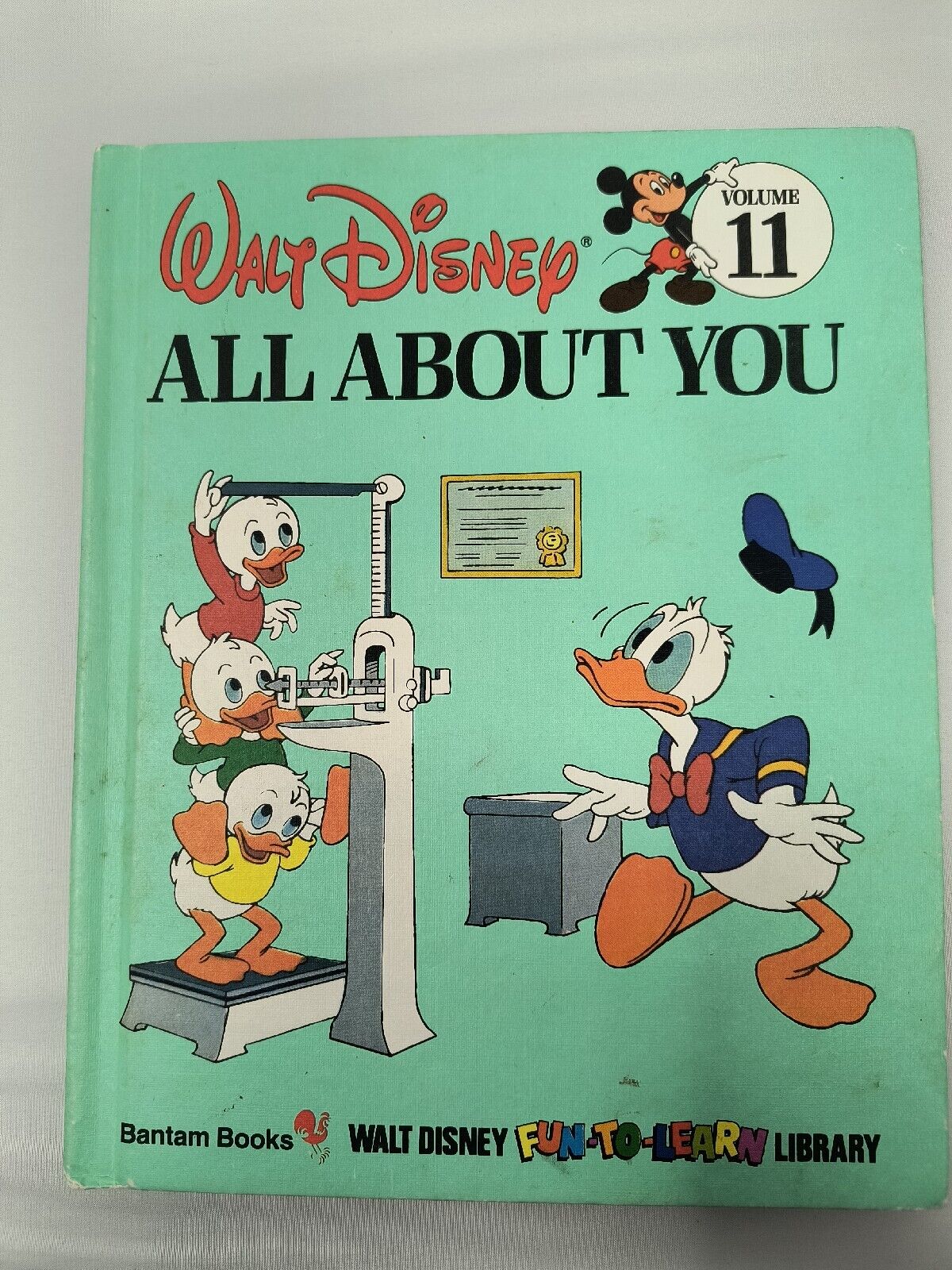 Disney Fun-To-Learn Library Volume 11 All About You 1984