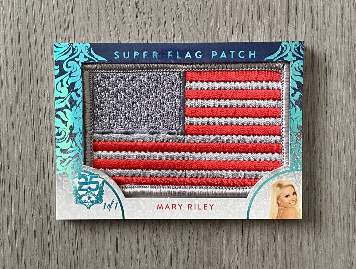 2019 Bench Warmer Super Flag Patch | Mary Riley | 1 of 1
