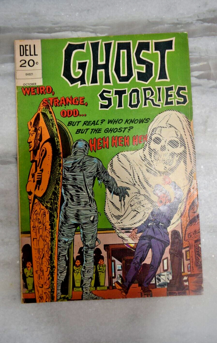 GHOST STORIES #37 VG+ last issue dell comic October