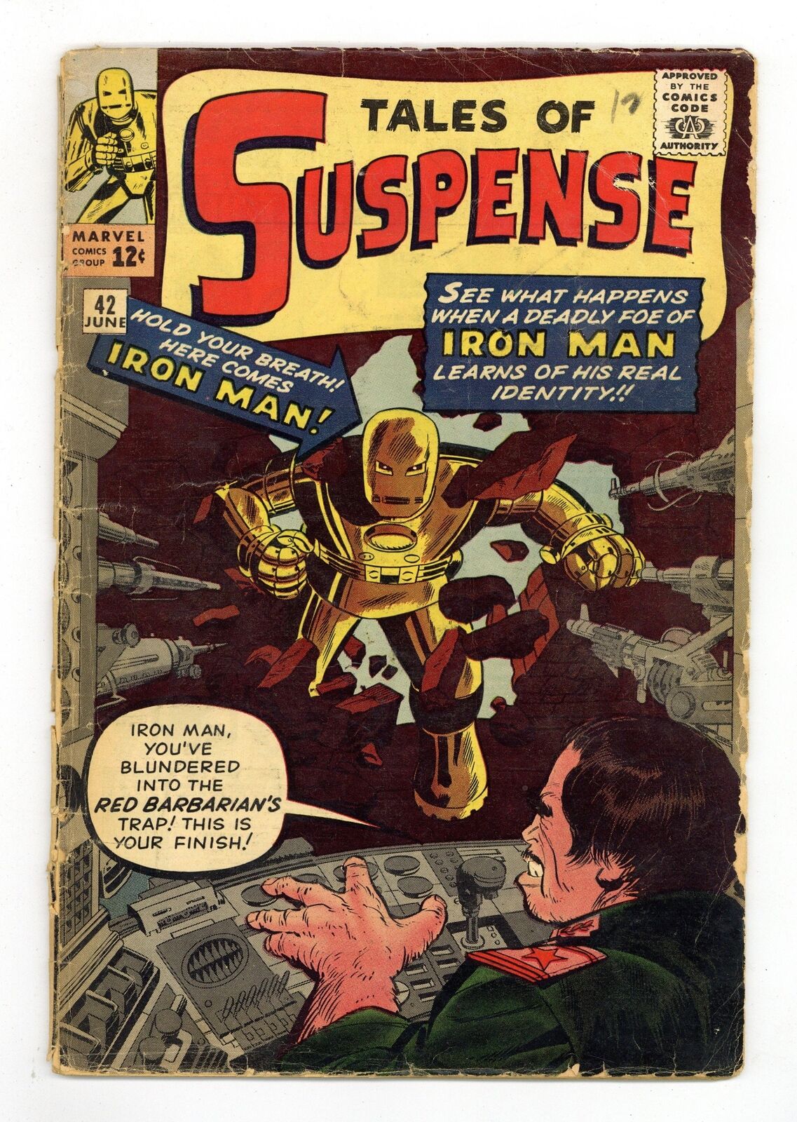 Tales of Suspense #42 FR/GD 1.5 1963