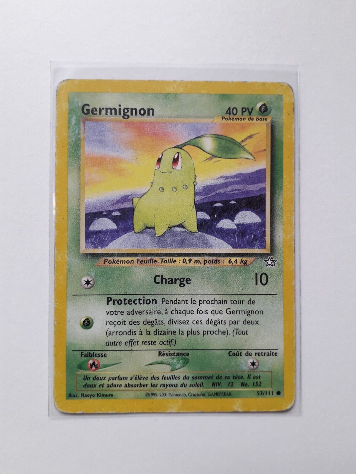Pokemon Card Germignon -53/111 -FR -1995/2001