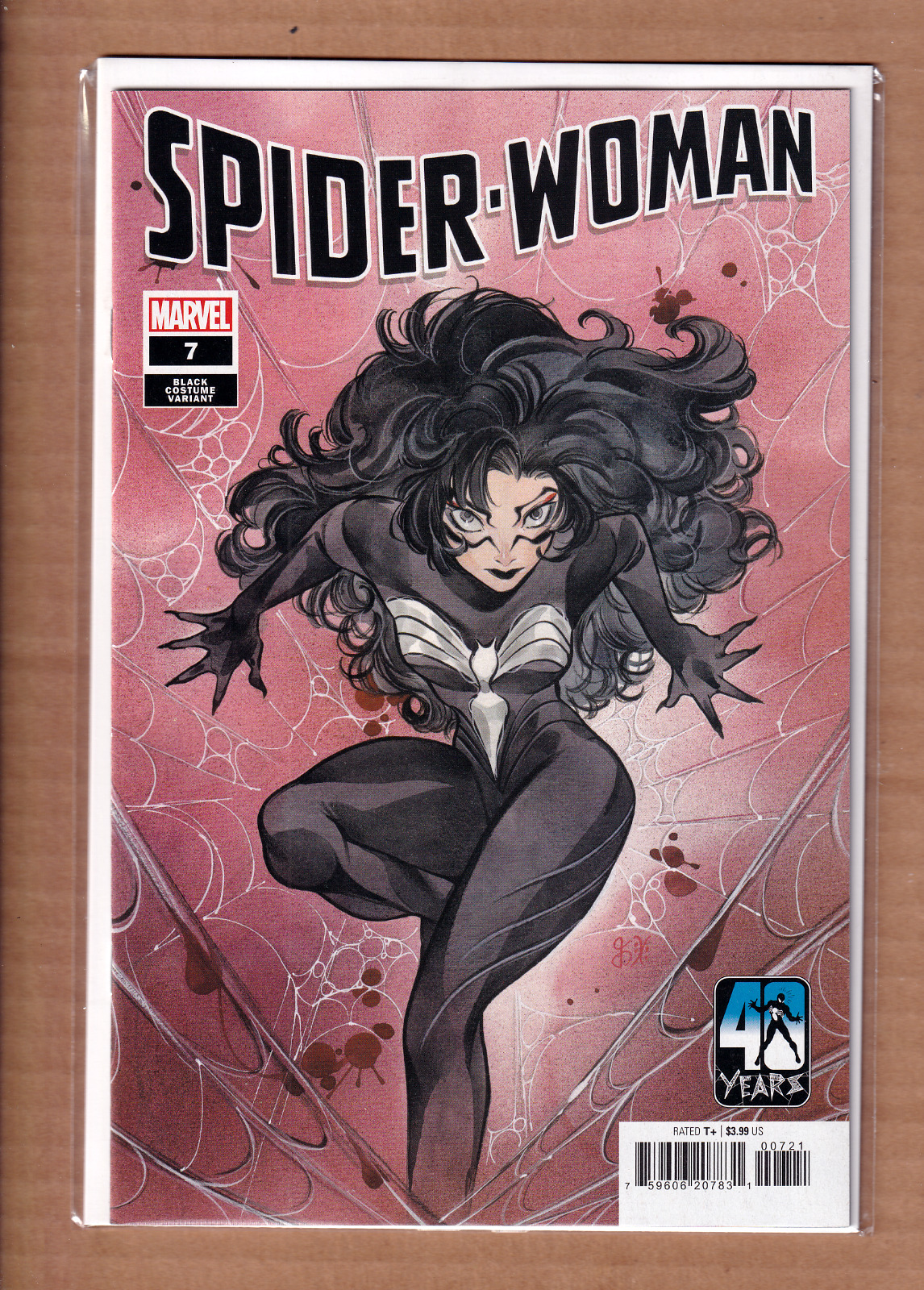 Spider-Woman #7 Peach Momoko Black Costume Variant Marvel 2024 NM