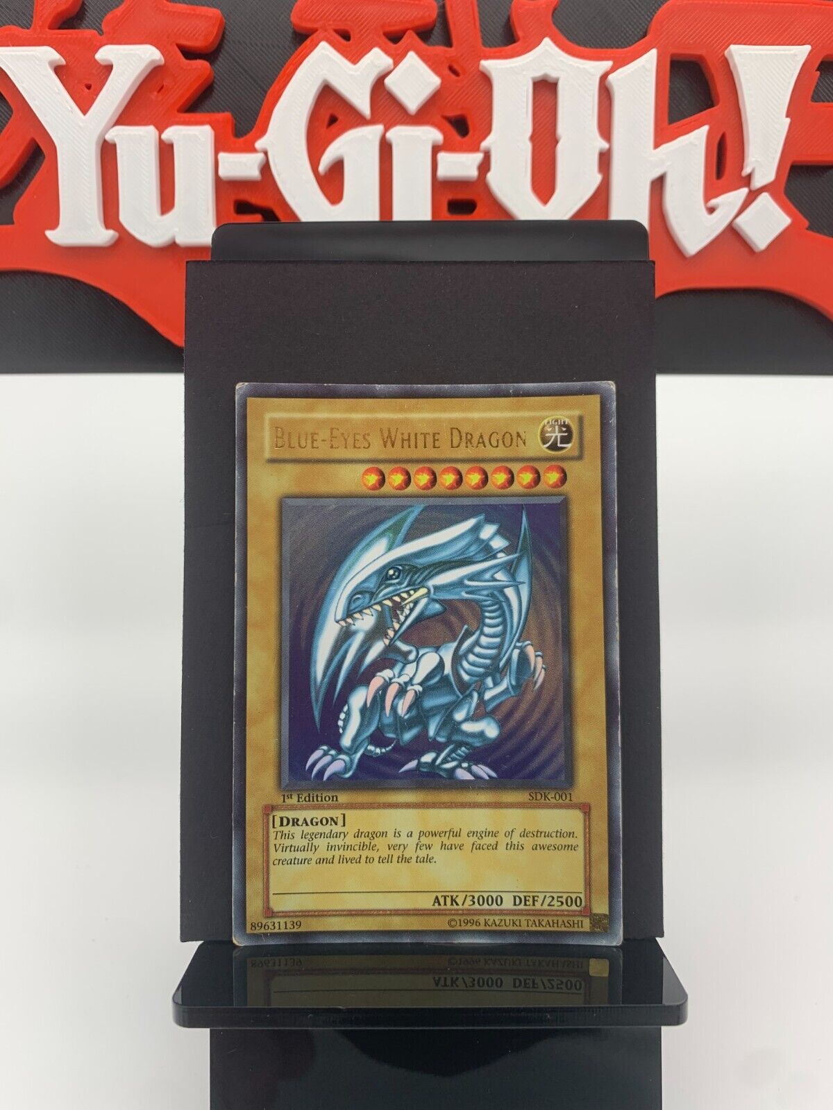 Blue Eyes White Dragon SDK-001 Kaiba Deck 1st ED Yugioh Card > English < MP-