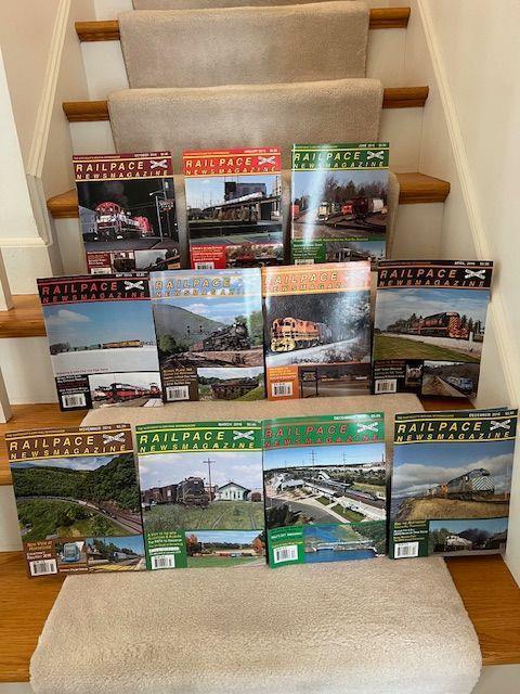 11 Issues 2014 to 2016 Rail Pace News Magazine