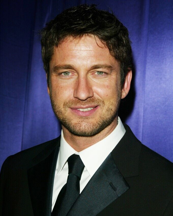Gerard Butler Smiling in Suit 24x36 inch Poster