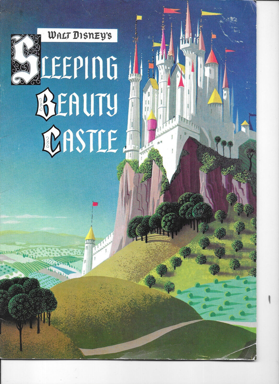 1957 Disneyland Sleeping Beauty Castle Color Booklet  Complete