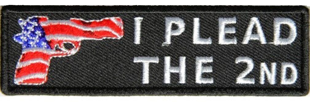 I PLEAD THE 2ND PATCH - Color - Veteran Owned Business.