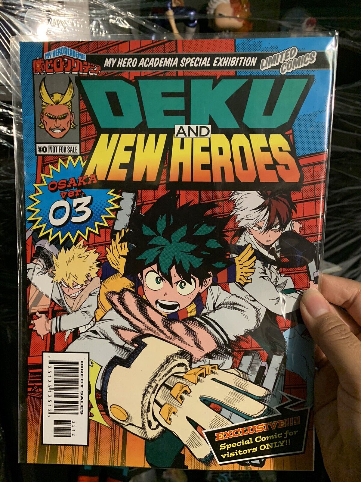 My Hero Academia Deku And New Heroes Special Exhibition Comics Tokyo Ver. 3