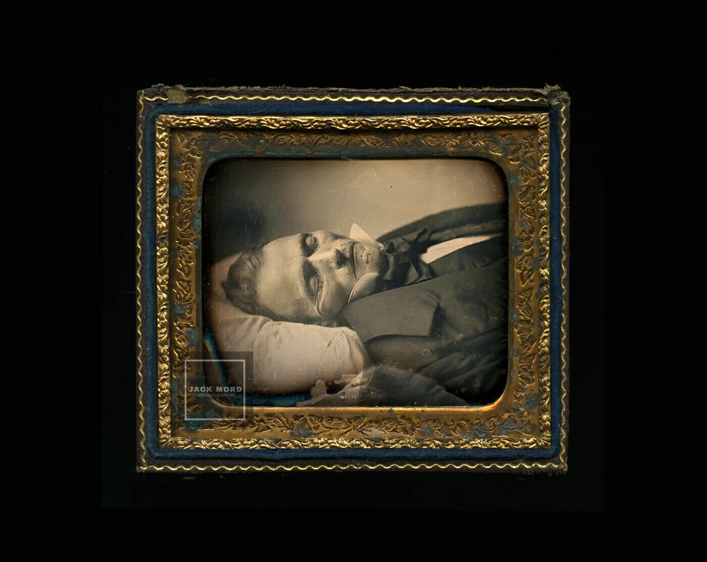 Sharp 1/6 Daguerreotype Dead Man 1850s