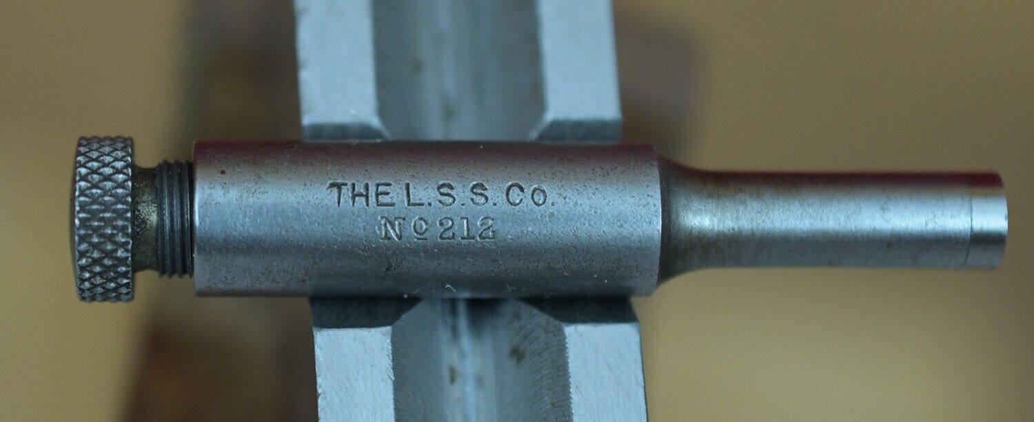The L.S.S. Co. Starrett No. 212 Micrometer Reducing Attachment
