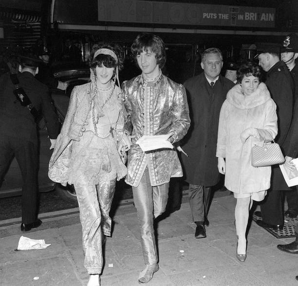 Eric Clapton of the progressive rock group Cream arriving with gue- Old Photo