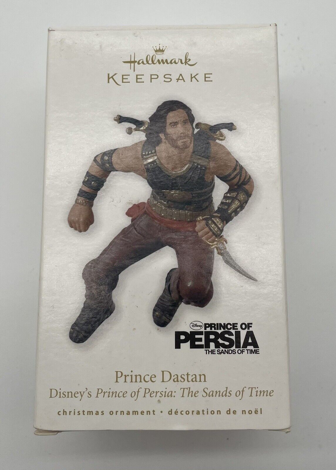 Hallmark Keepsake Ornament 2010 Disney\'s Prince of Persia Prince Dastan Xmas