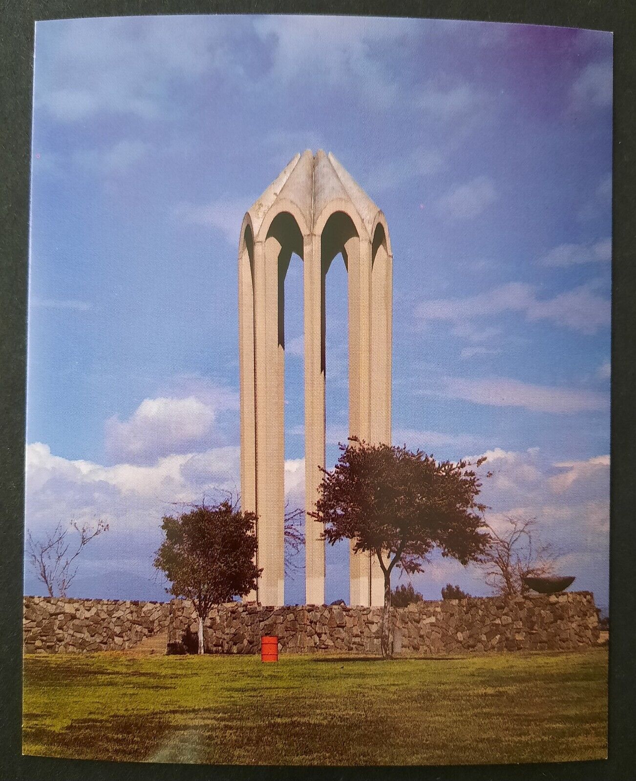 California CA Montebello ARMENIAN GENOCIDE Monument Postcard Armenia unposted
