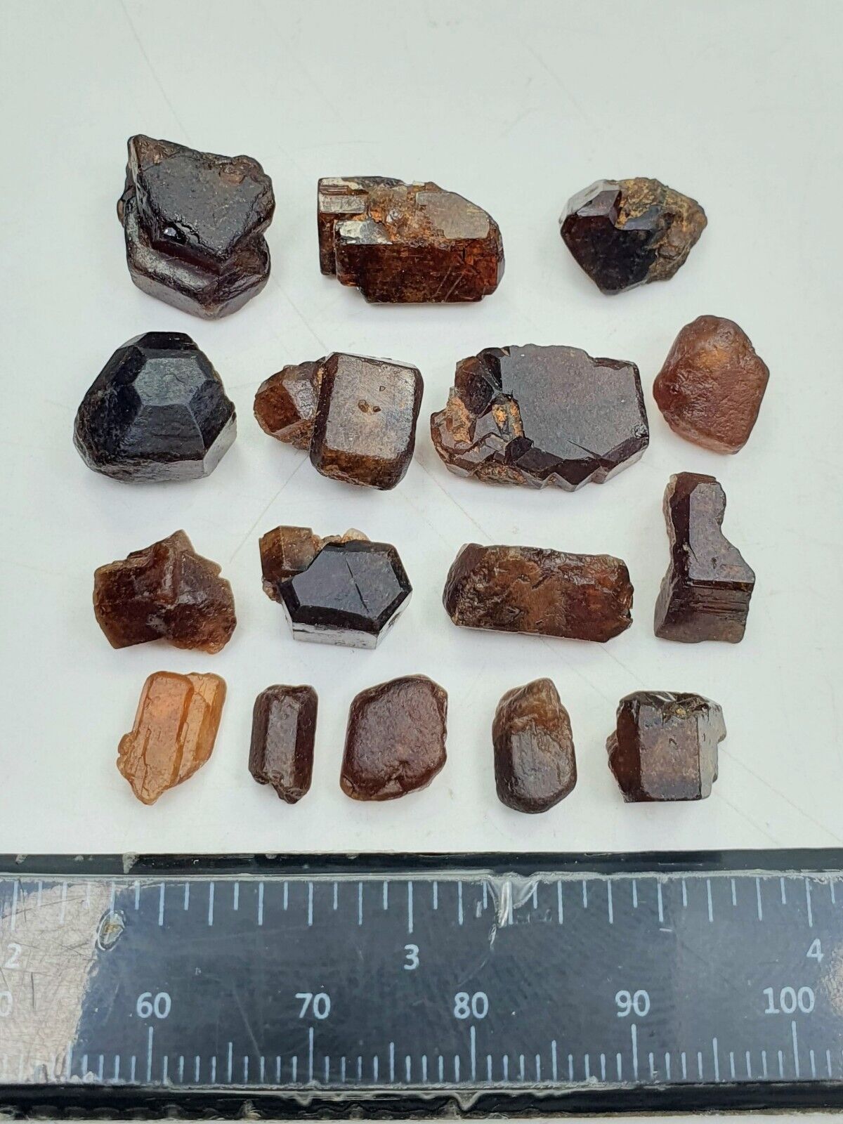 Rare Bastnasite Crystal ( 14 Pieces Lot) From Zagi Mountains KP Pakistan 