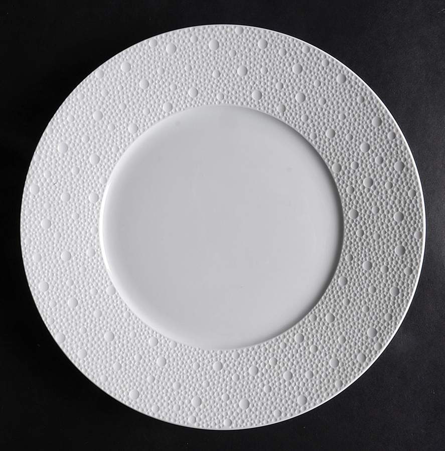 Bernardaud Ecume White Dinner Plate 8659600