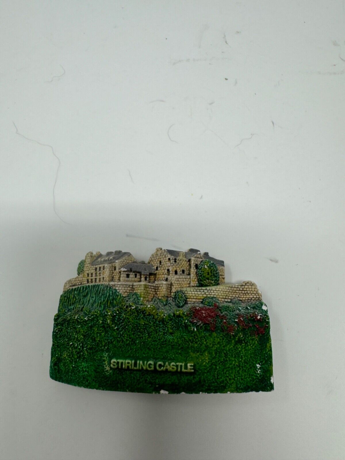 Used Scotland 3D Stirling Castle Refrigerator Magnet Resin Travel Souvenirs