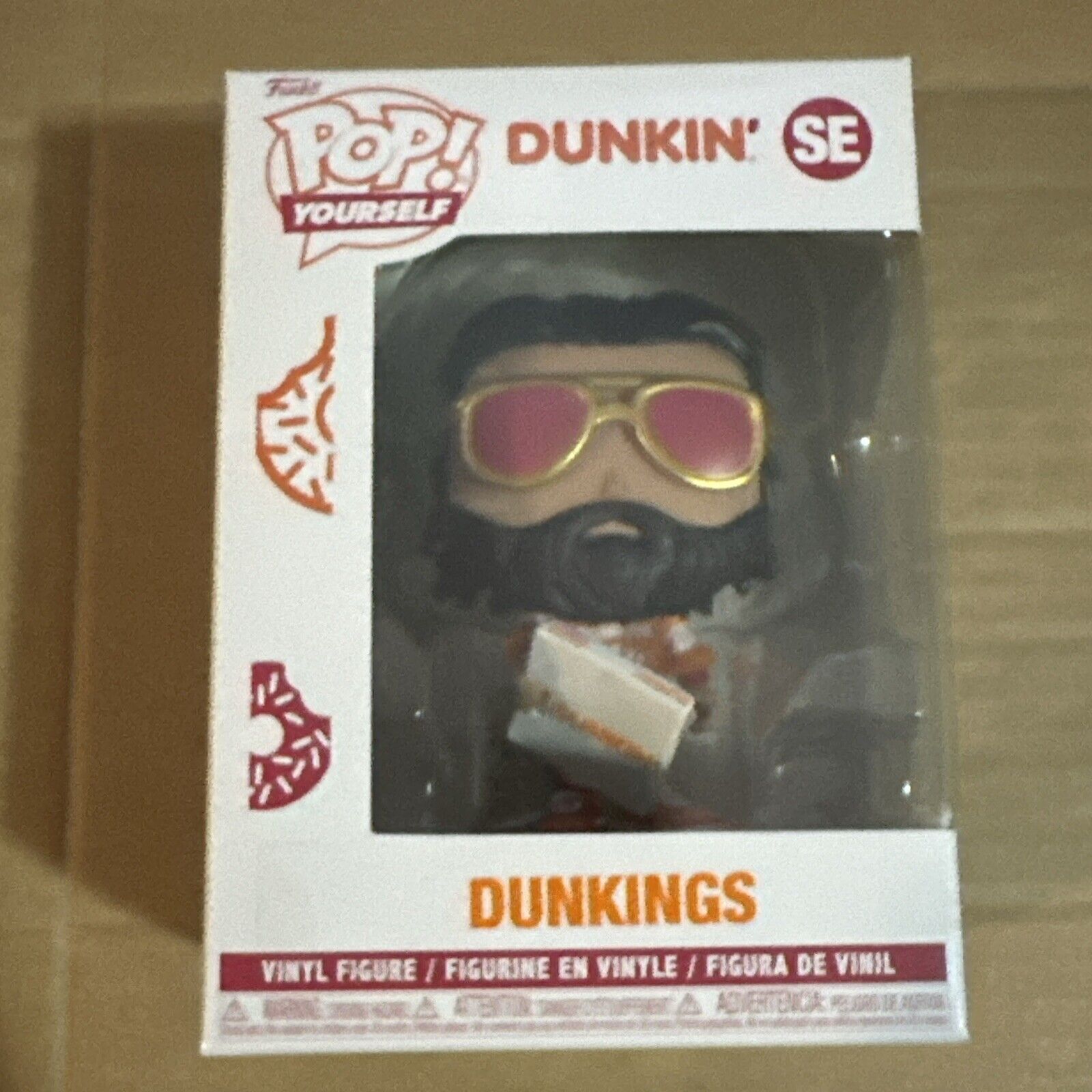 Funko POP Yourself Dunkings Custom Dunkin Donuts W/ Protector 