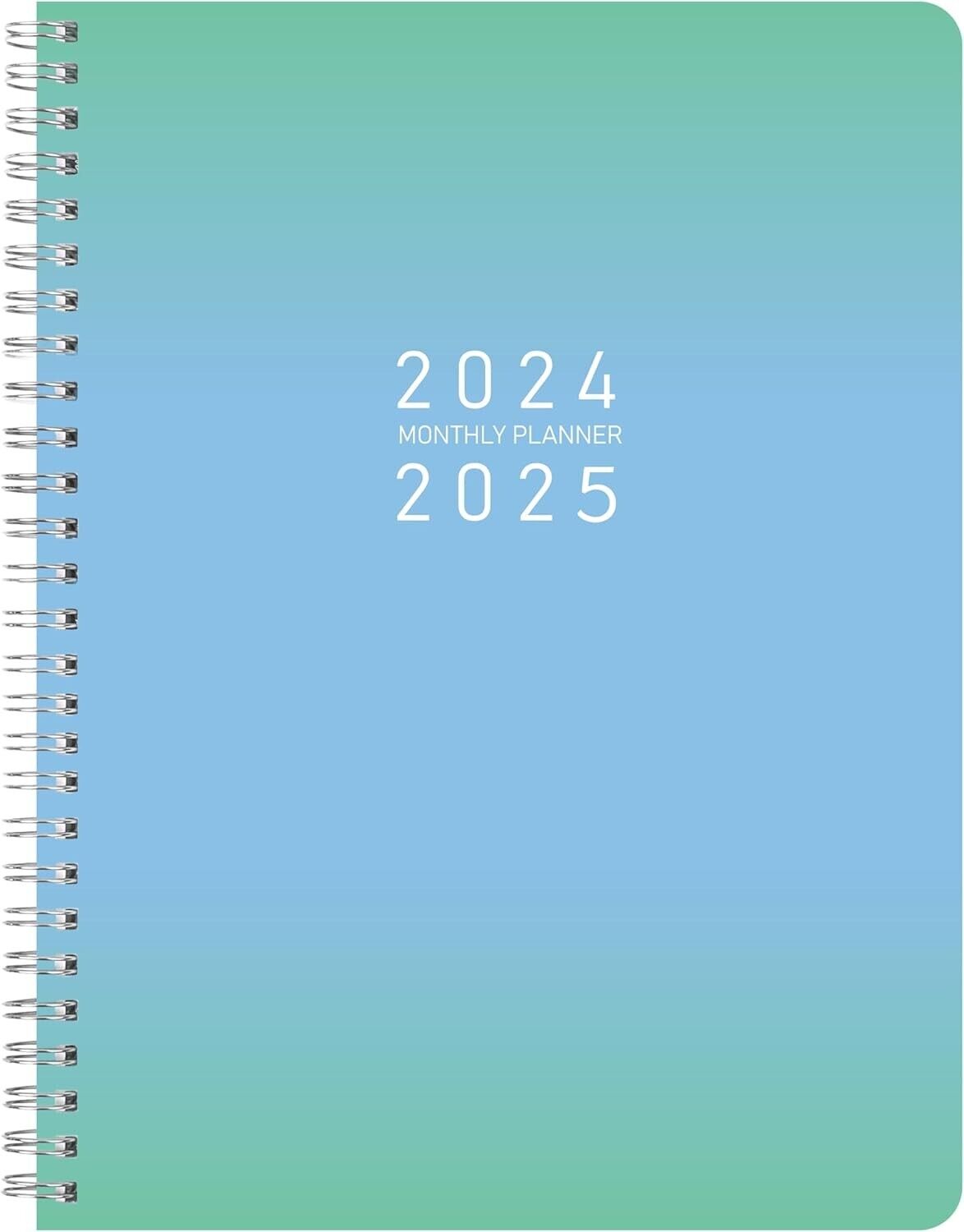 Monthly Planner 2024-2025, Simple Calendar Notebook 7.3