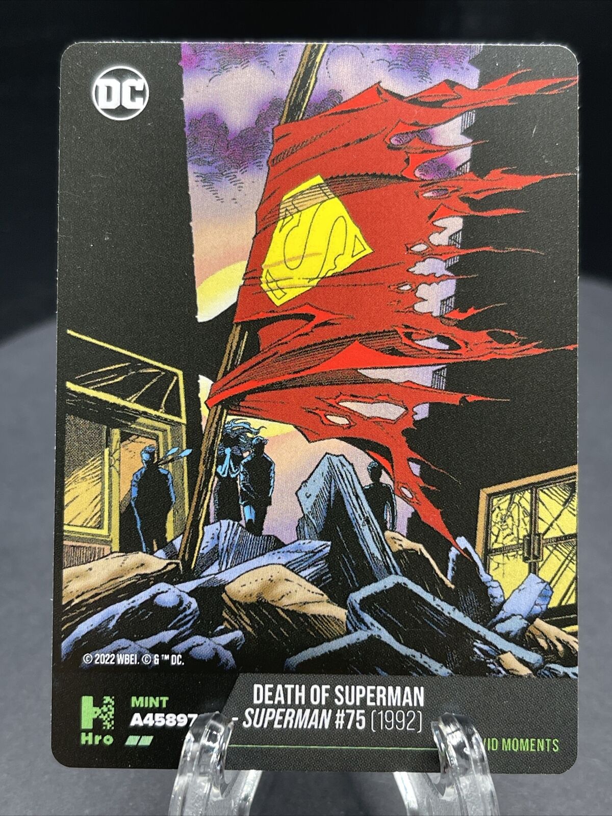 Death Of Superman #75 DC Trading Card 2022 Chapter 1 Uncommon #A45897