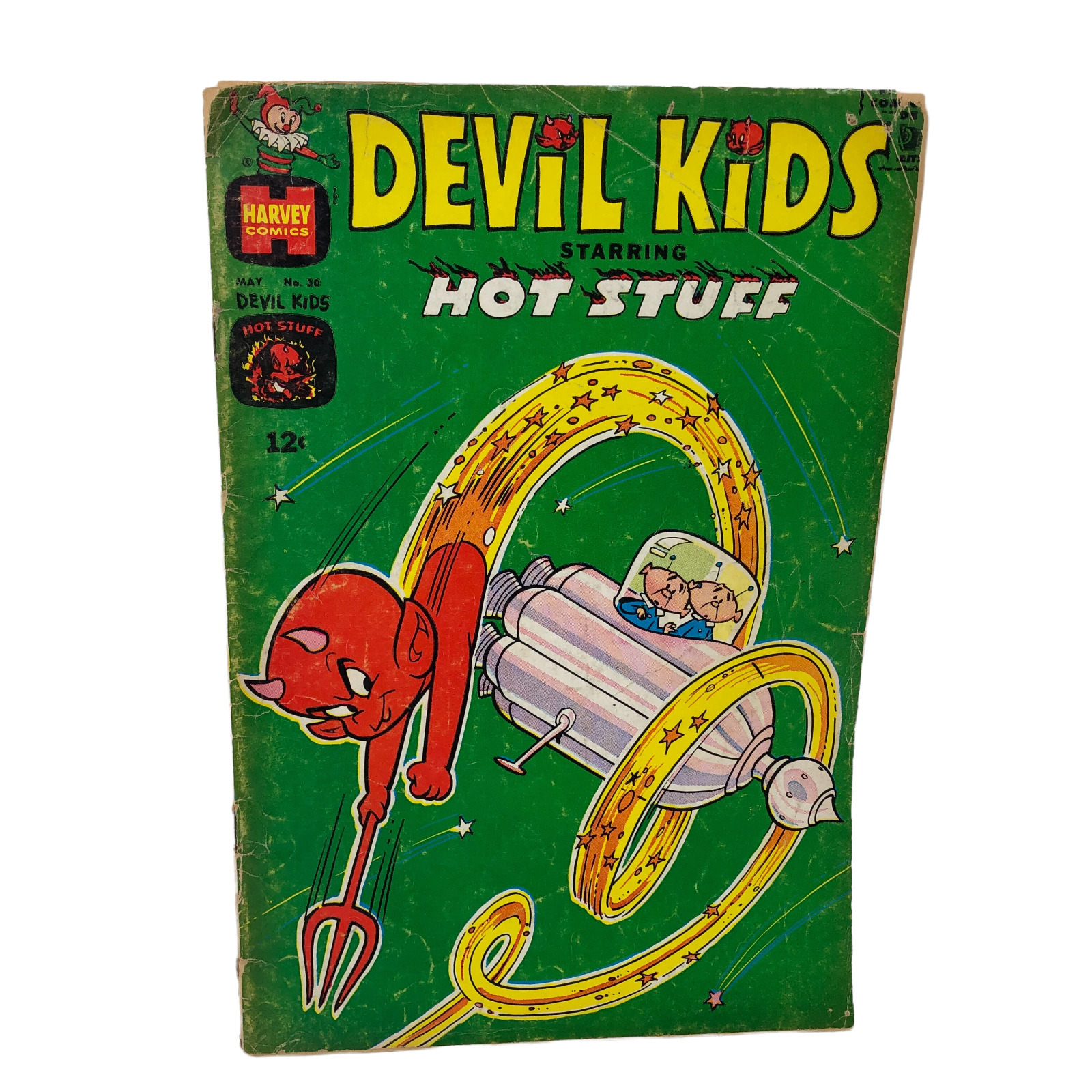 Devil Kids Hot Stuff Harvey Comic May No 30 1967 Spaceship