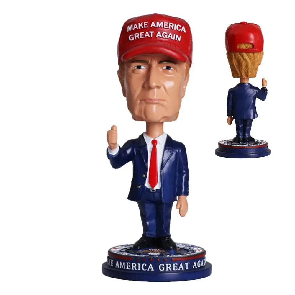 Donald Trump 2024 President Bobblehead Exclusive MAGA Collectible 