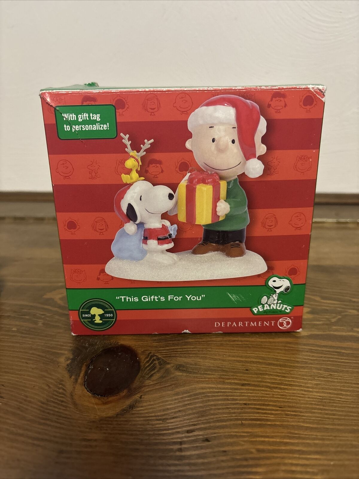 Peanuts By Schulz Department 56 This Gift's For You Figurine