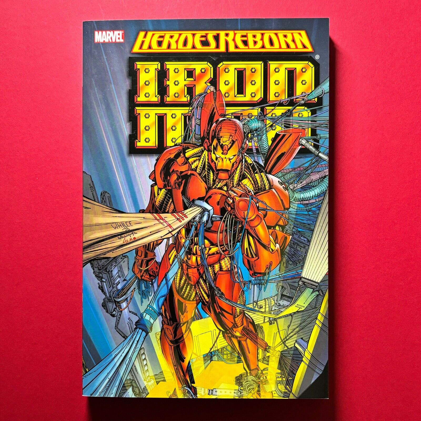 HEROES REBORN: IRON MAN TPB by Lobdell & Loeb 1st Edition 2006 Marvel NM