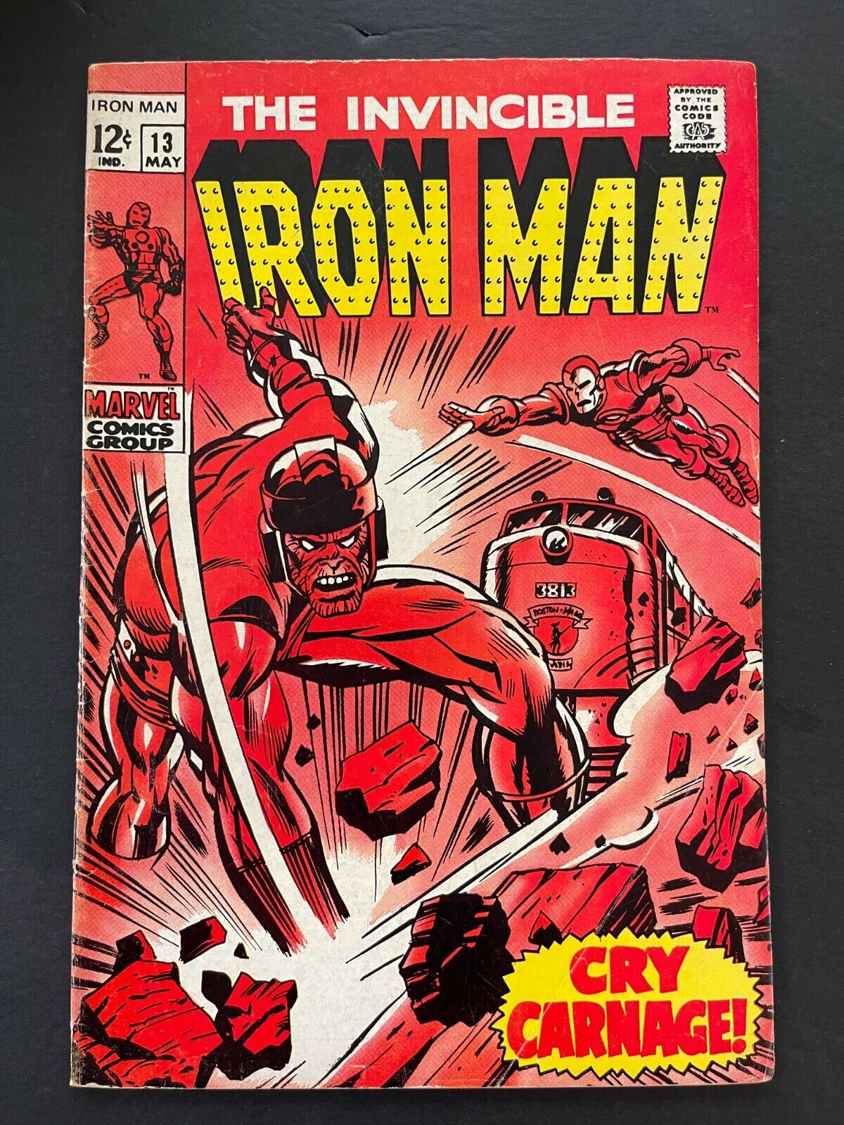 Iron Man #13 - Captives Of The CONTROLLER (Marvel, 1968) Fine