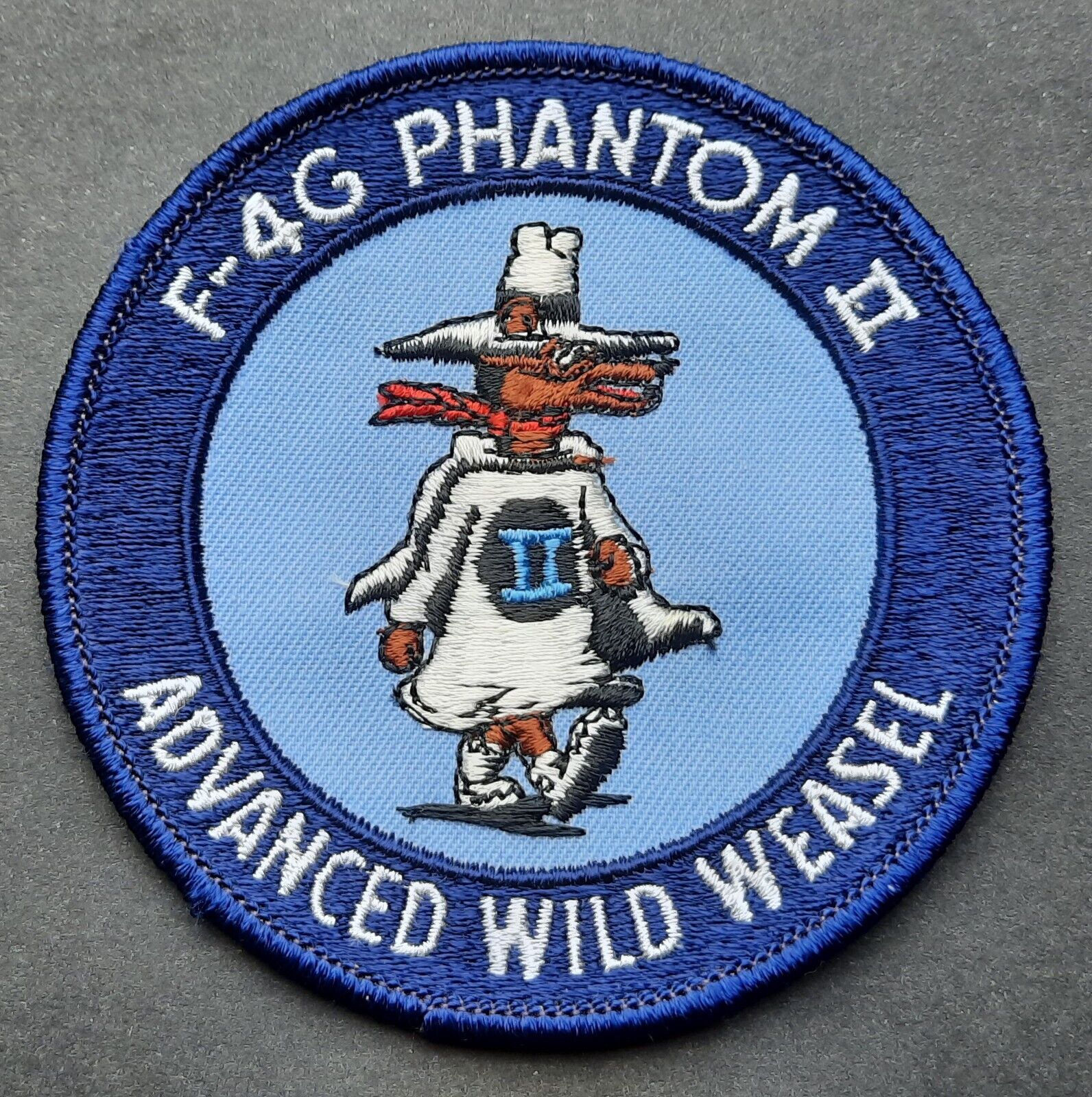 #2 Original USAF Patch Advanced Wild Weasel F-4G Phantom II McDonnell Douglas