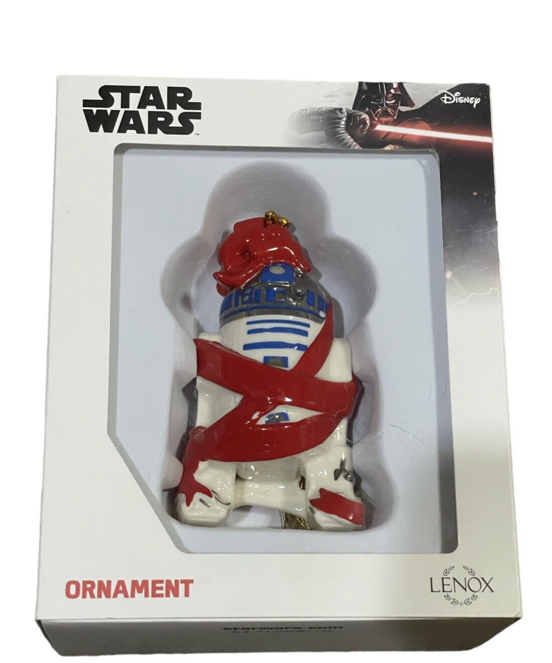 LENOX R2-D2 Star Wars 2022 Christmas Ornament 894191 - BRAND NEW IN BOX