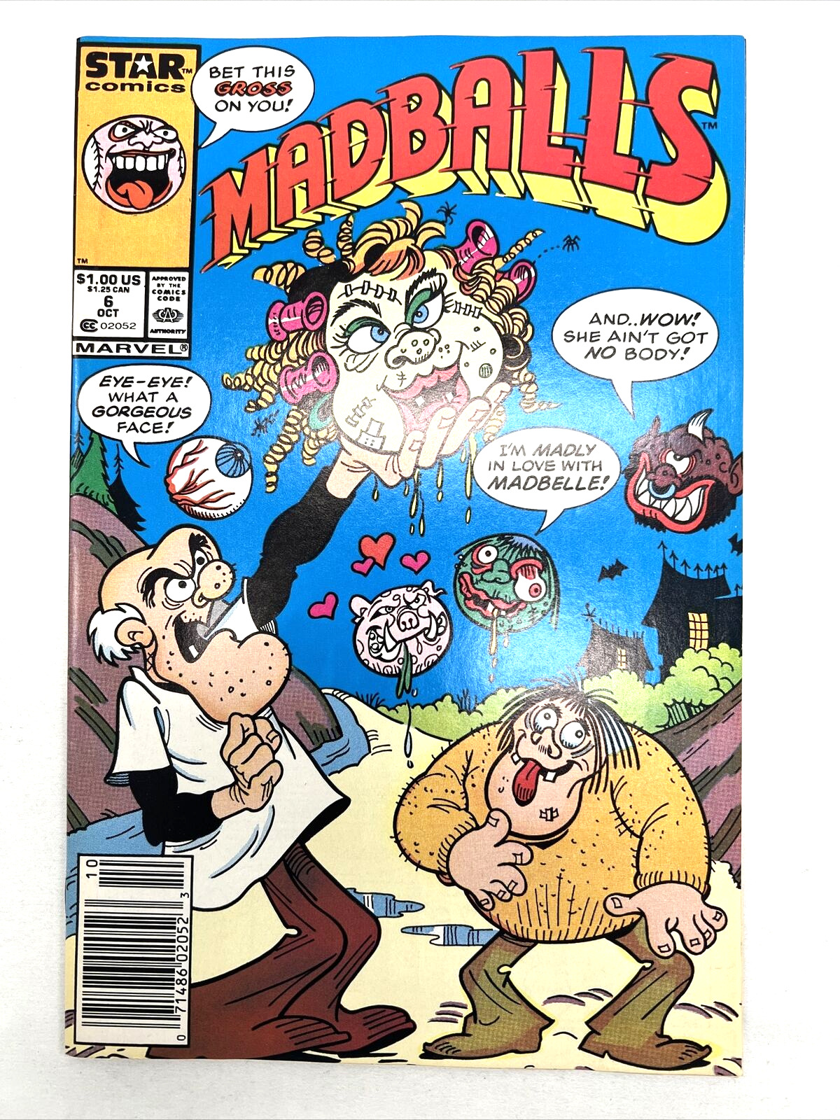 MADBALLS #6 Newsstand Marvel Star Comics 1987