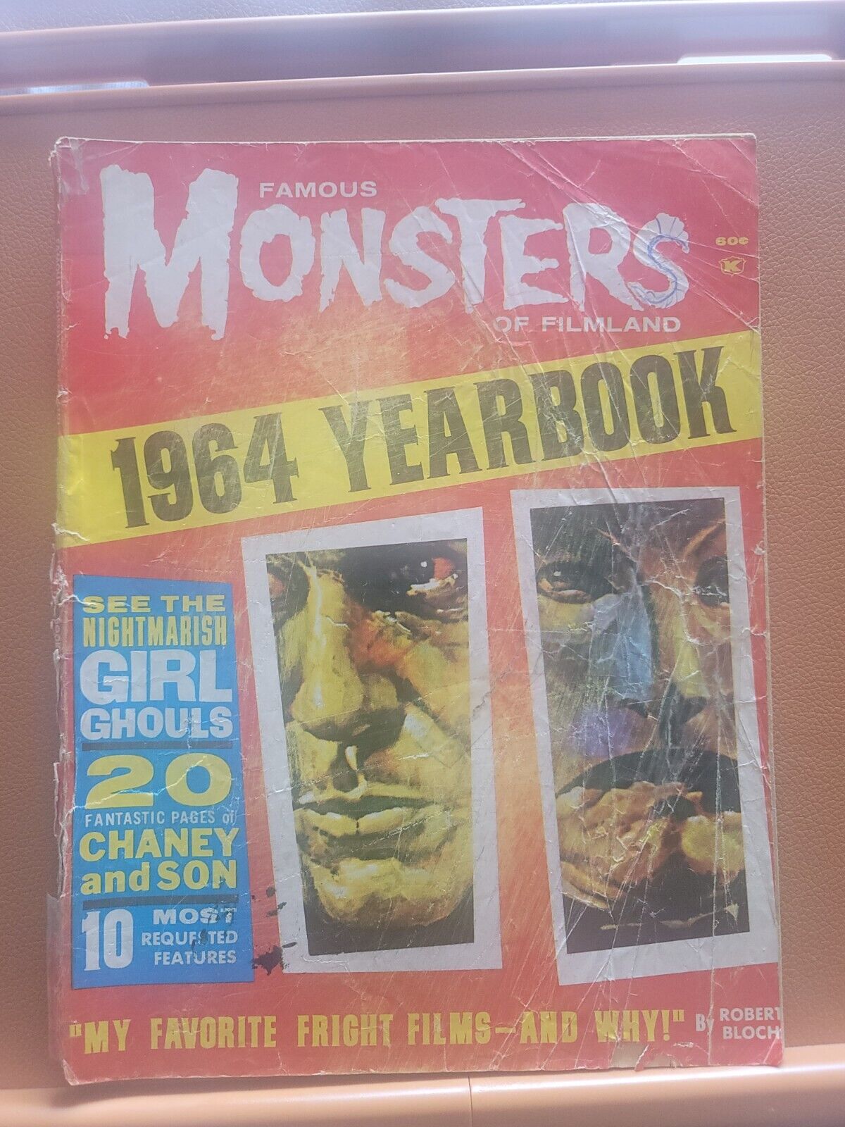 FAMOUS MONSTERS of FILMLAND 1964 YEARBOOK MONSTER MAGAZINE ROBERT BLOCH CHANEY