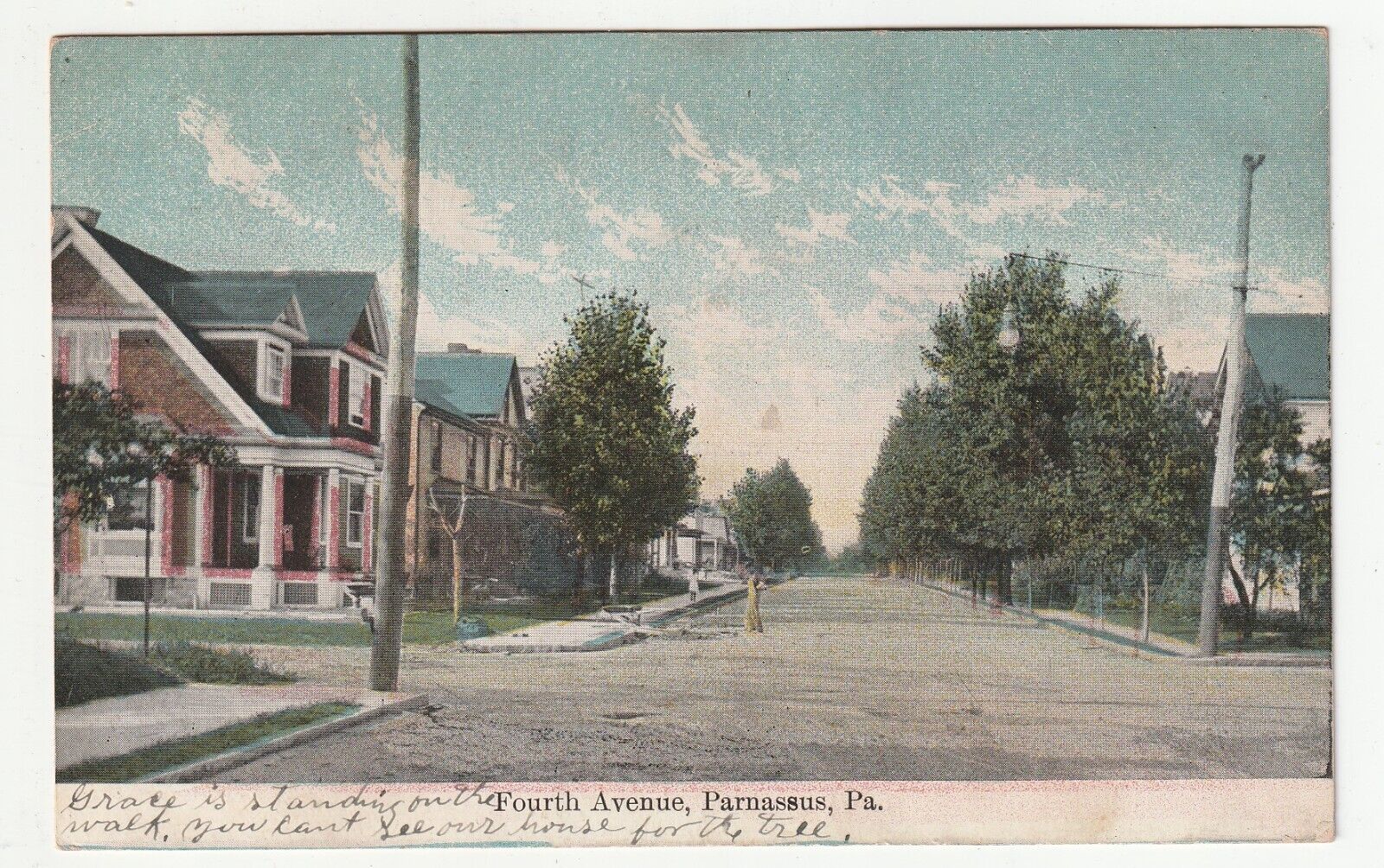 Residential Fourth Avenue Parnassus PA New Kensington Westmoreland County 1909