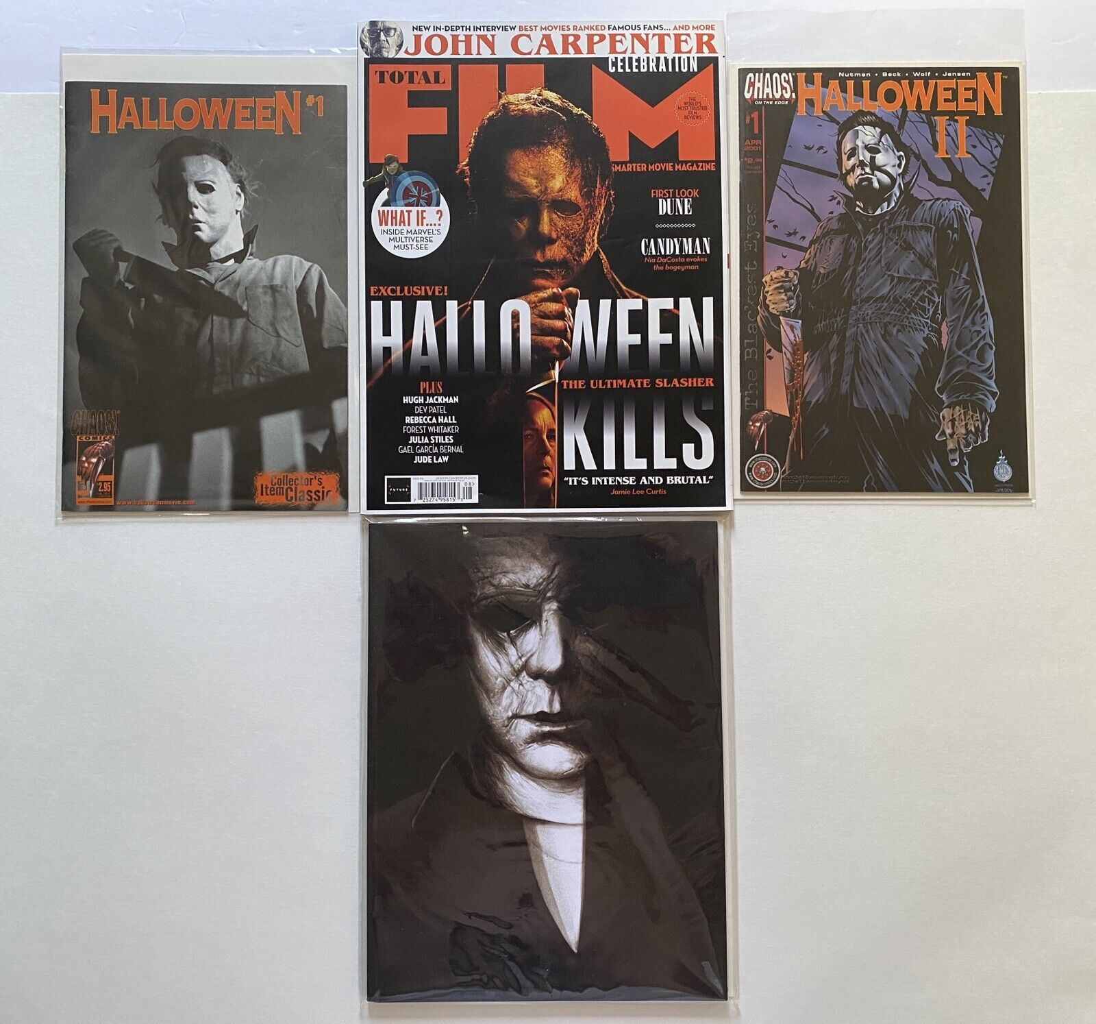 Halloween 1 & H2 Chaos Comics Plus H18/ H Kills Mags