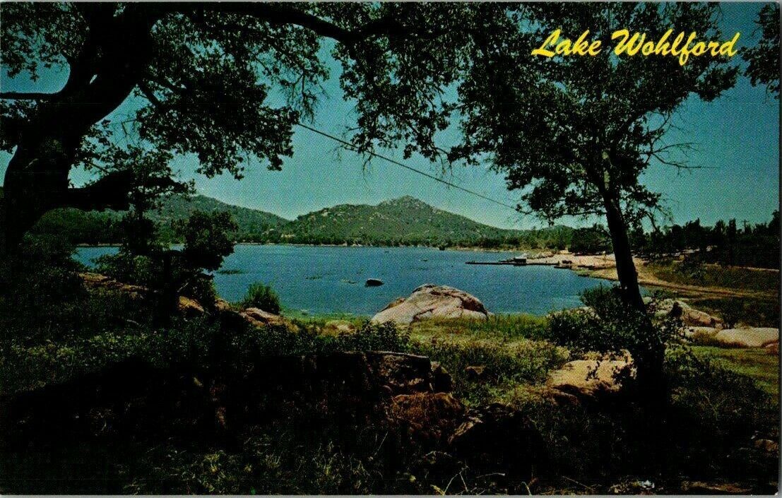 1960\'S. LAKE WOHLFORD. SAN DIEGO CO, CA. POSTCARD. SM7