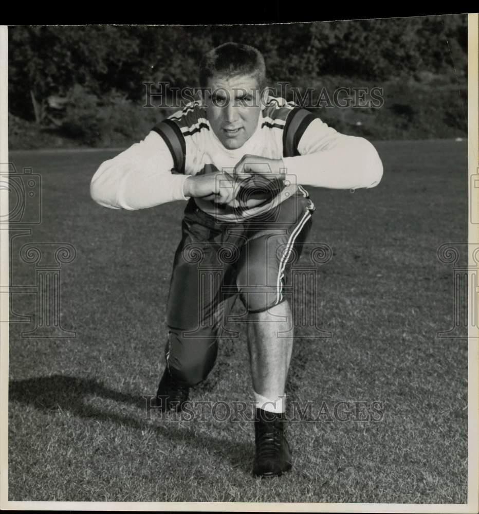 1959 Press Photo Football player Gerry Cote - tus07440
