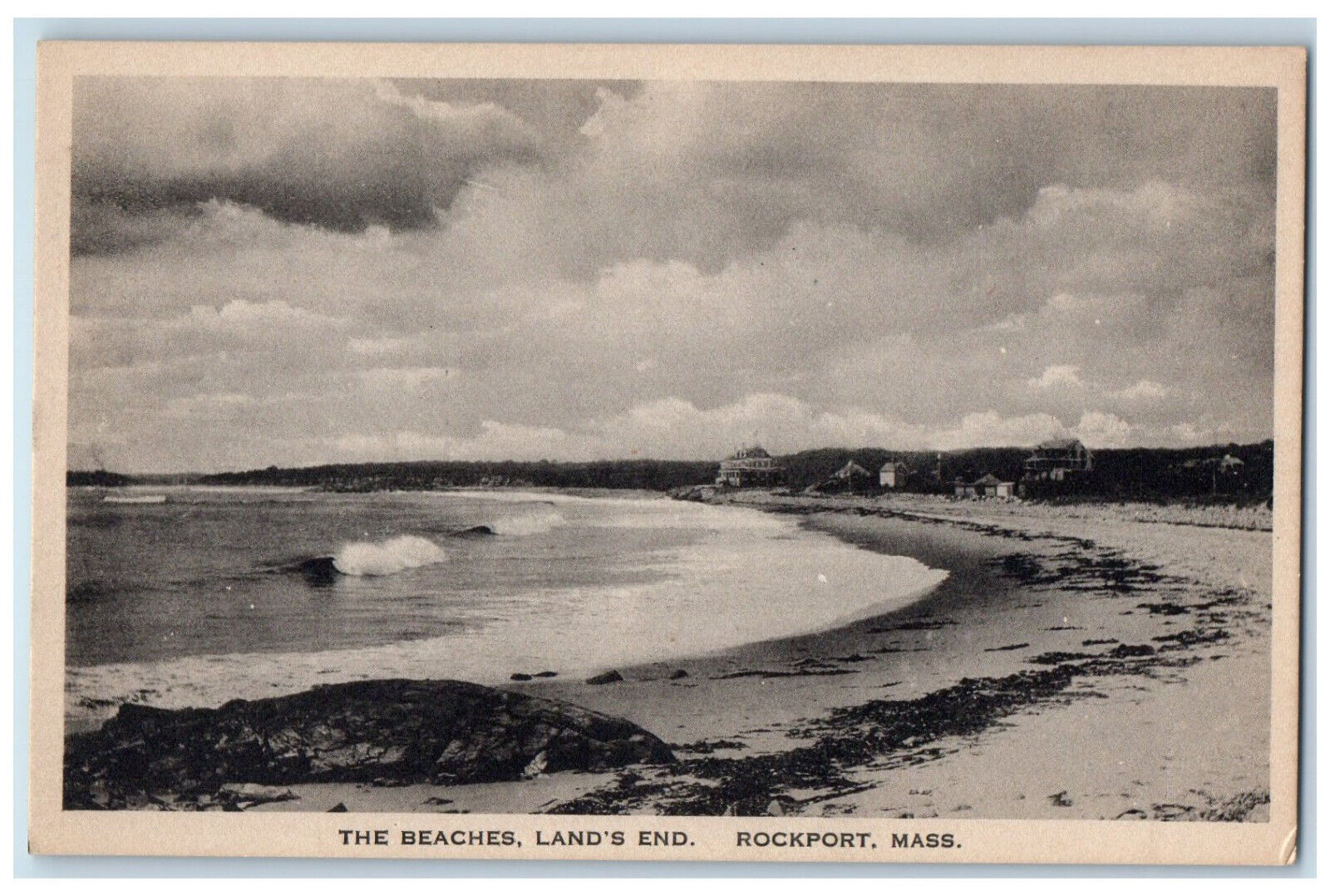 c1920\'s The Beaches Land\'s End Rockport Massachusetts MA Antique Postcard