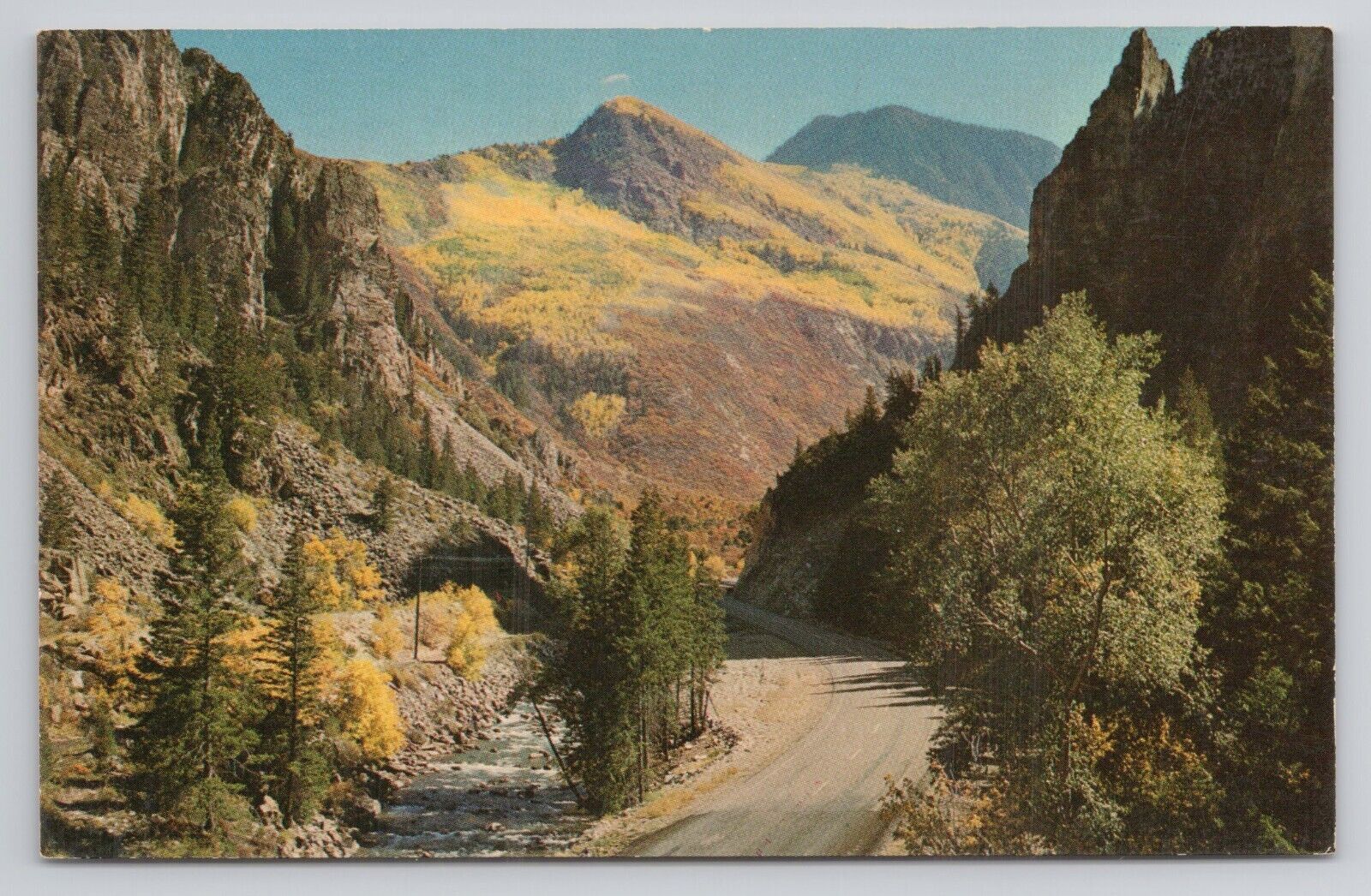 Postcard The Crystal River Canyon Along Colorado