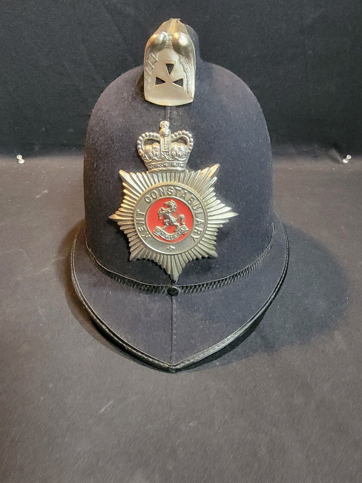 Genuine Vintage British UK Kent Constabulary Police Bobby Hat New