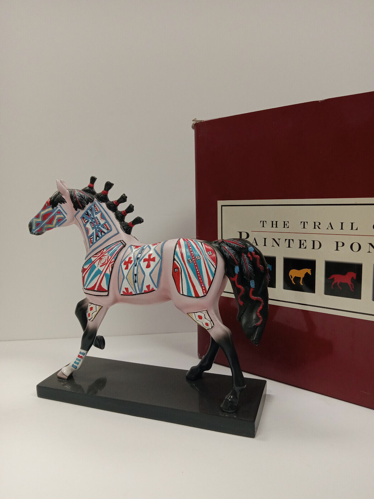 The Trail of Painted Ponies #12242 Cheyenne Painted Rawhide 1E/0515