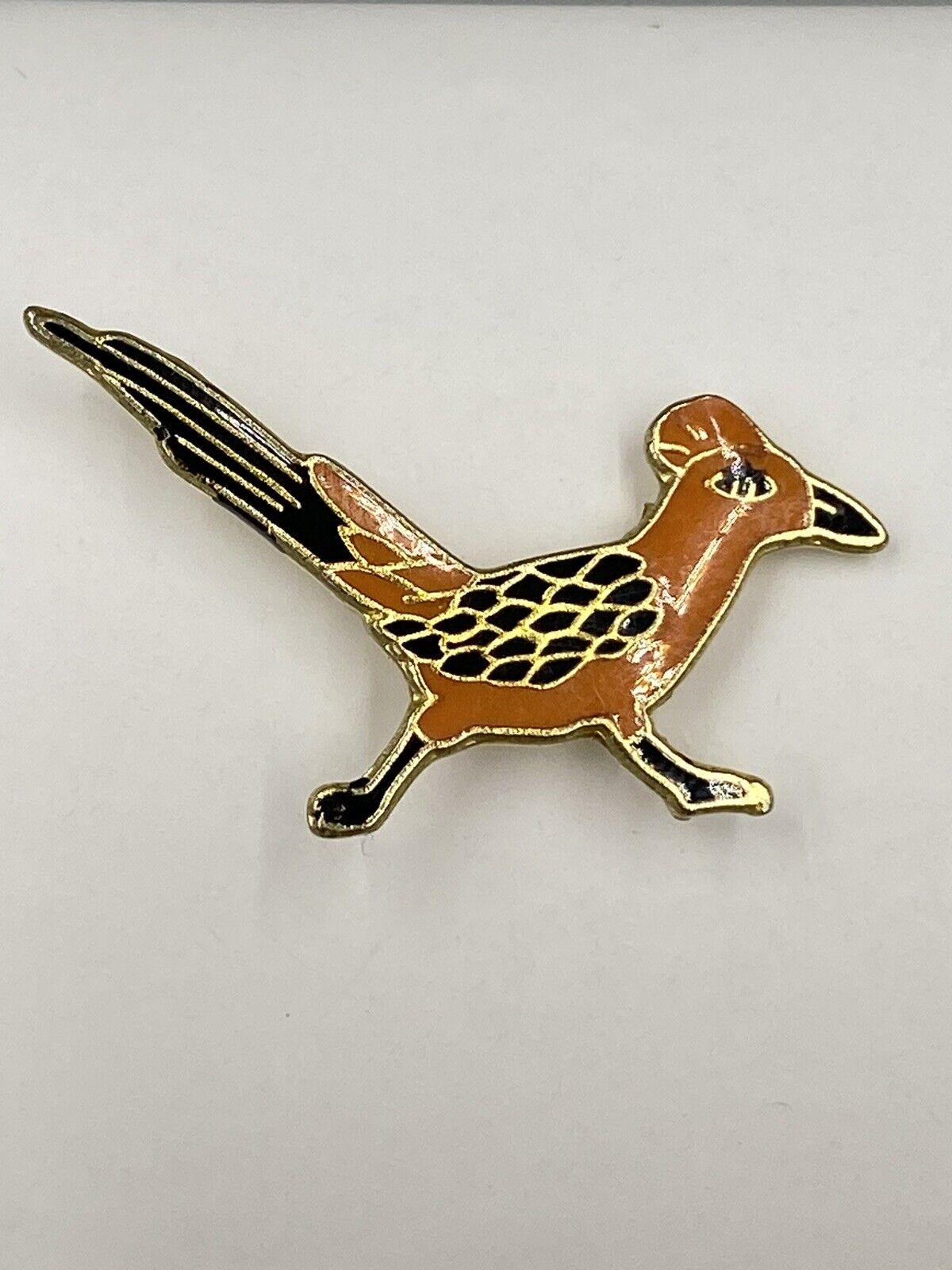 Vintage Roadrunner Road Runner Bird Lapel Pin Brooch